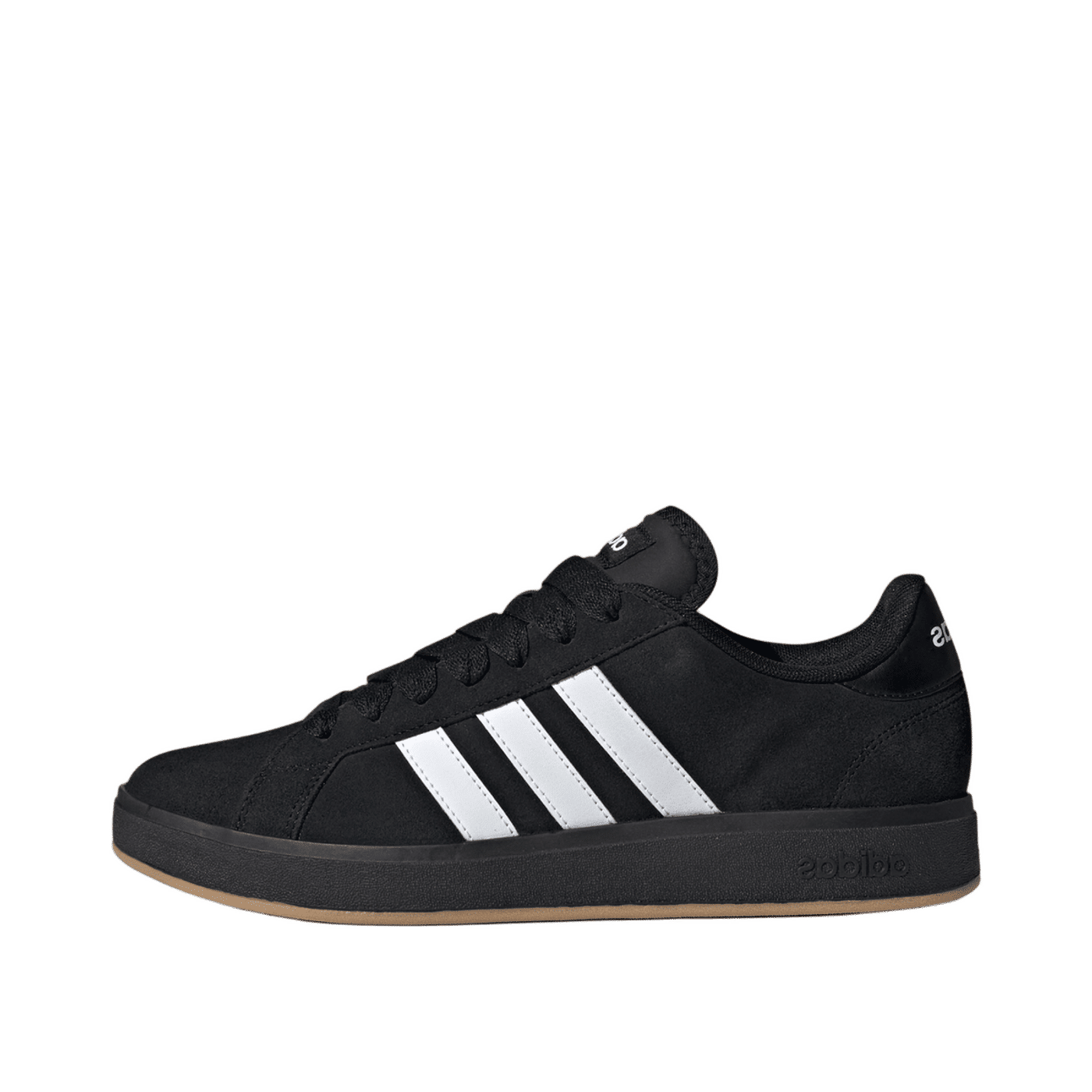 Adidas Grand Court Base 00s "Core Black / Cloud White / Gum" | JQ6018