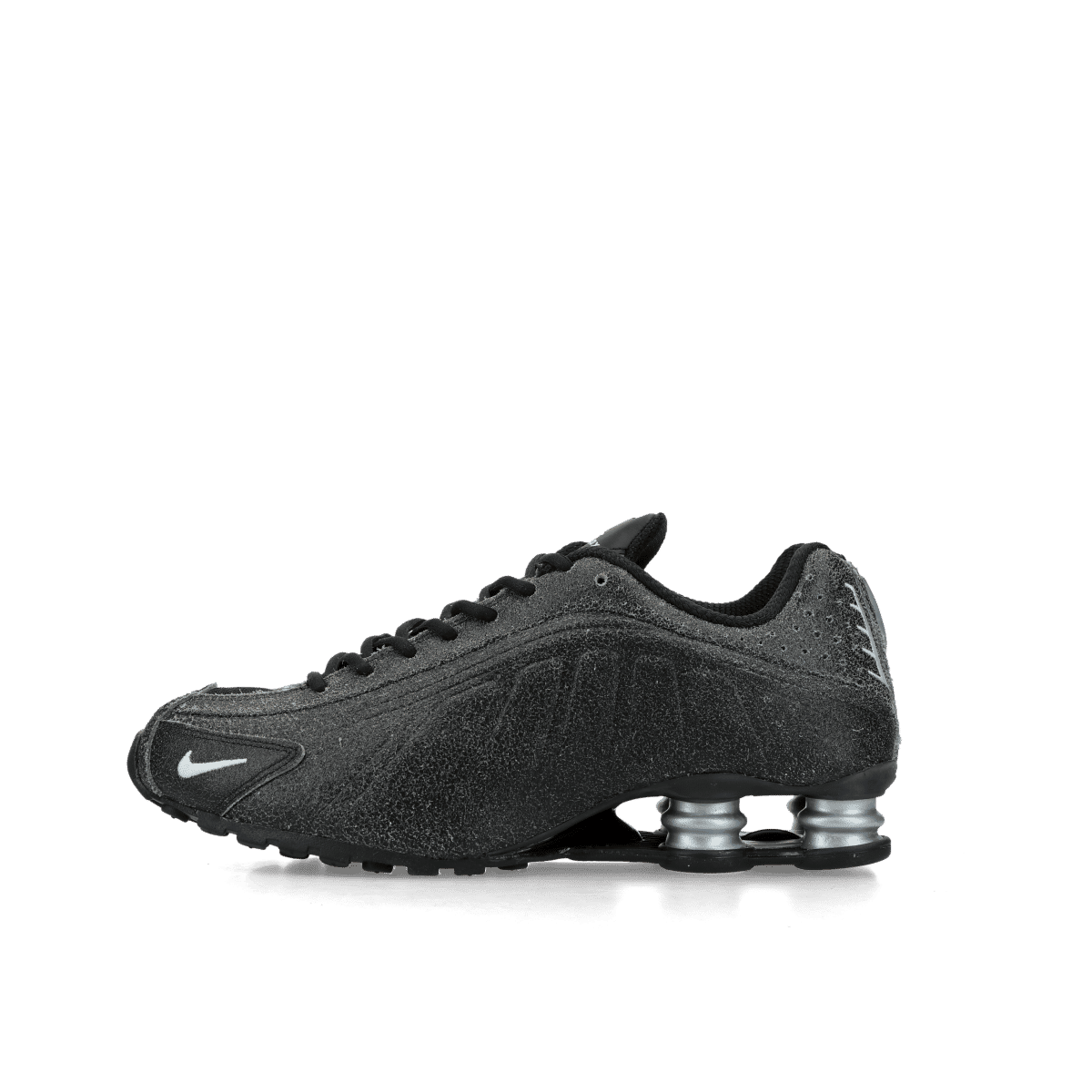 Nike Shox R4 QS "Black/Sail/Light Smoke Grey/Metallic Silver" | IO4544-002