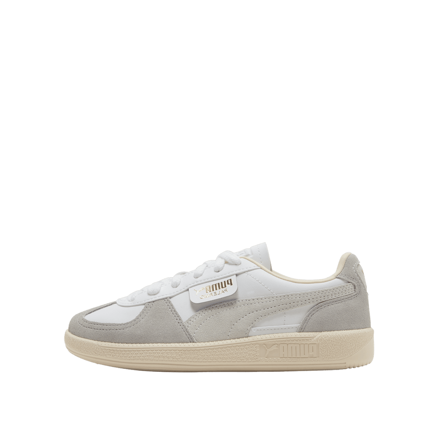 Puma Palermo "White/Cool Light Gray/Sugared Almond" | 397275-02