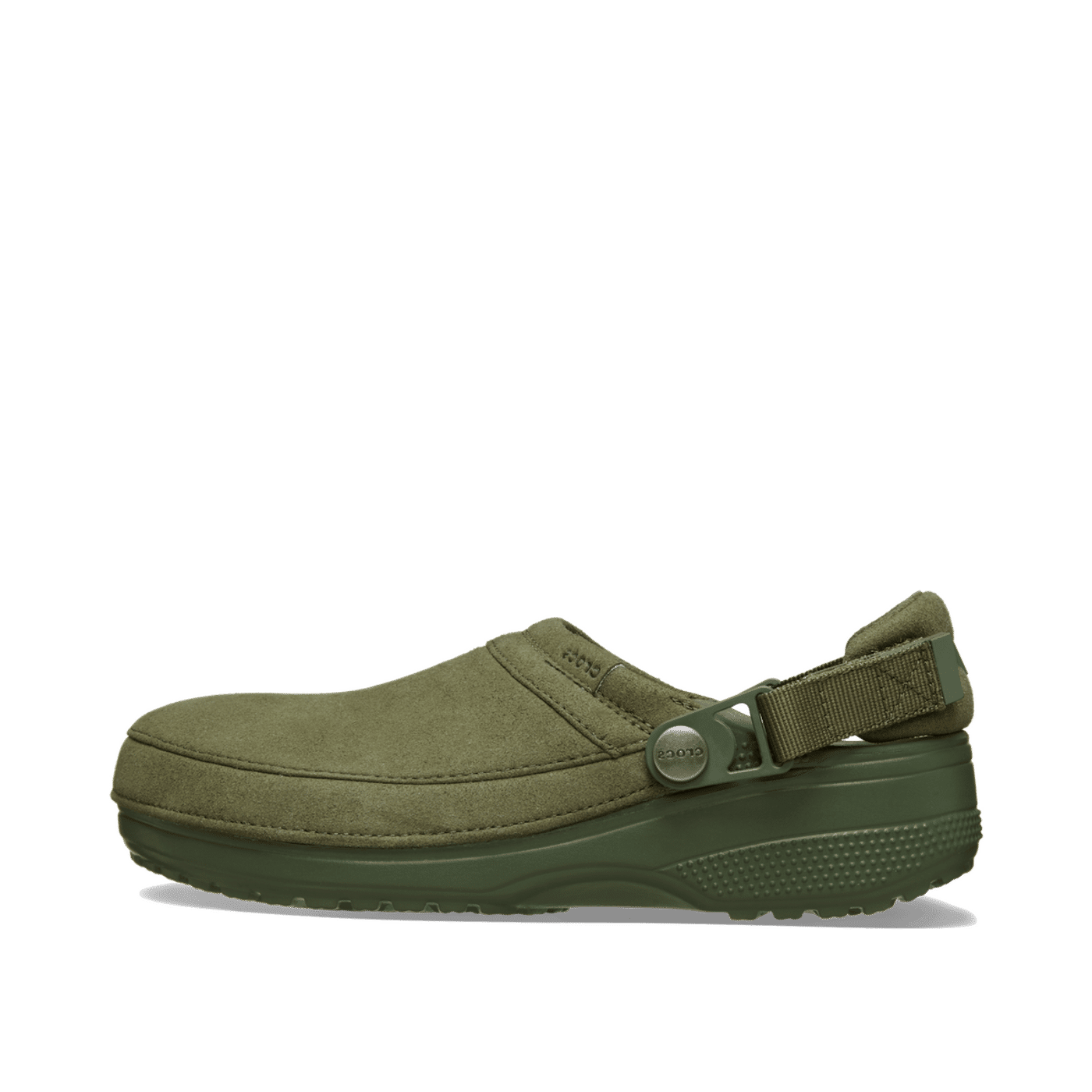 Crocs Classic Crafted Vegan Suede Clog "Army Green" | 211930309