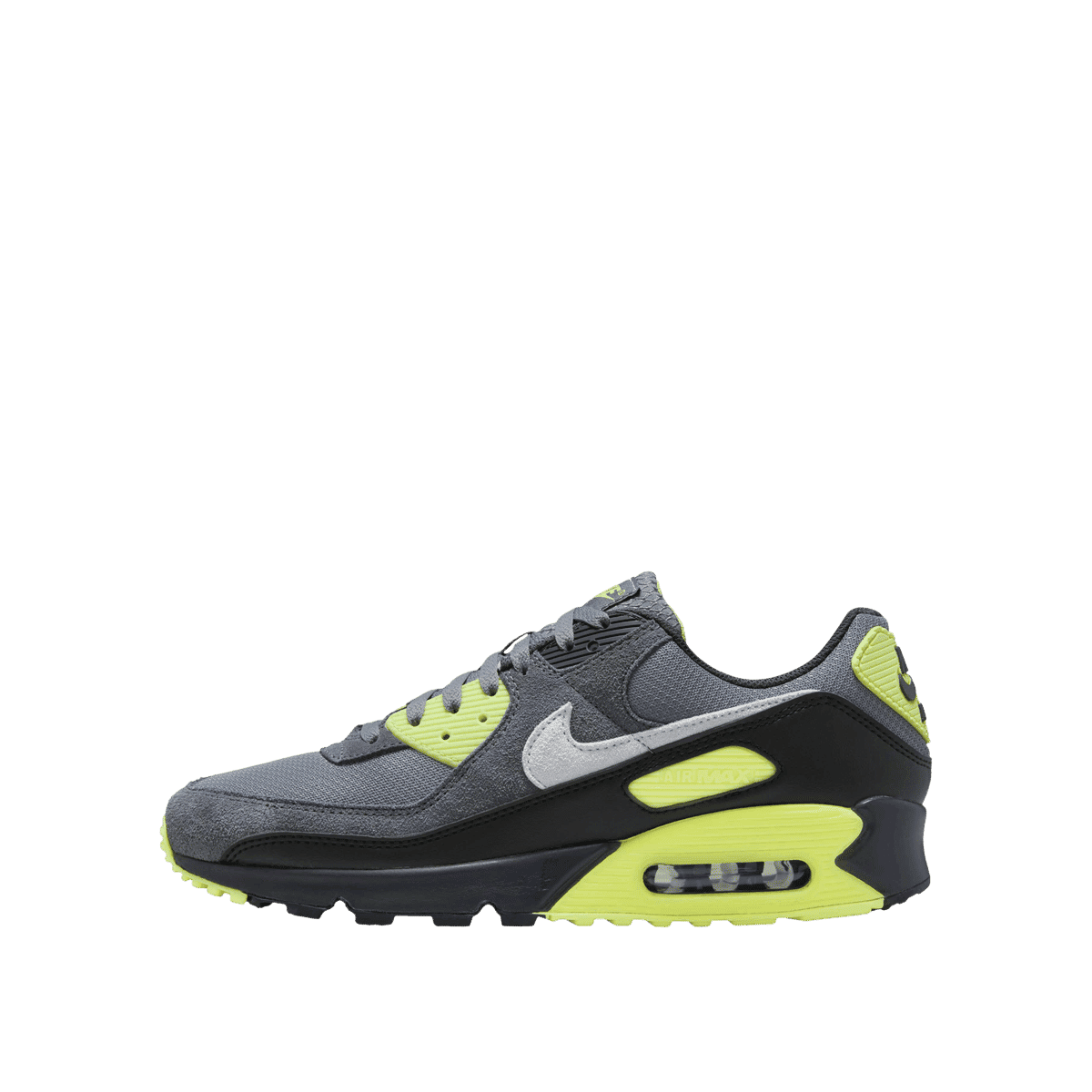 Nike Air Max 90 "Smoke Grey/Photon Dust/Lt Lemon Twist/Black" | DM0029-012