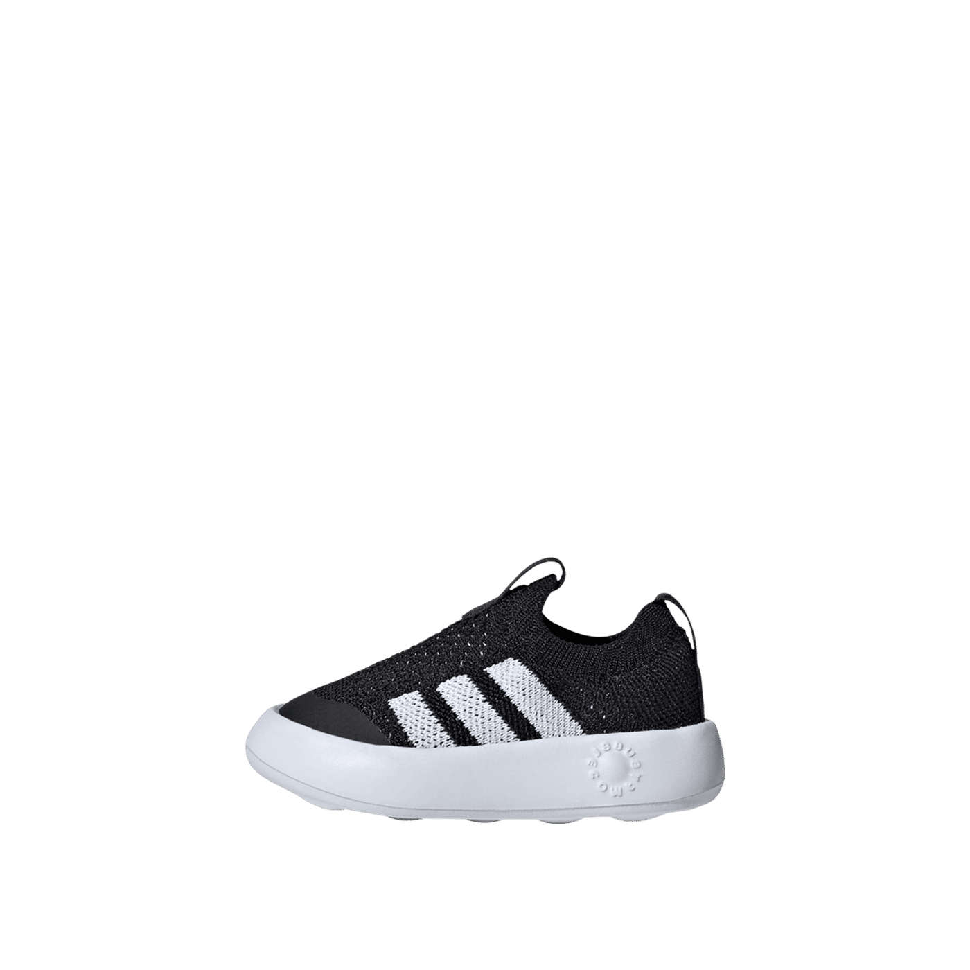 Adidas Bubblecomfy Kids "Core Black / Cloud White / Core Black" | IH1264
