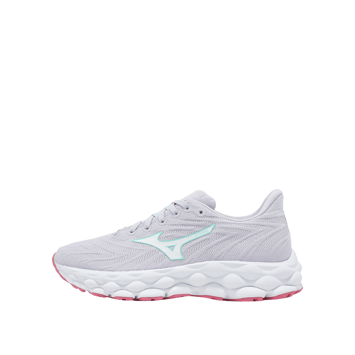 Mizuno WAVE SKY 8 "Thistle/White/Camellia Rose" | J1GD240273