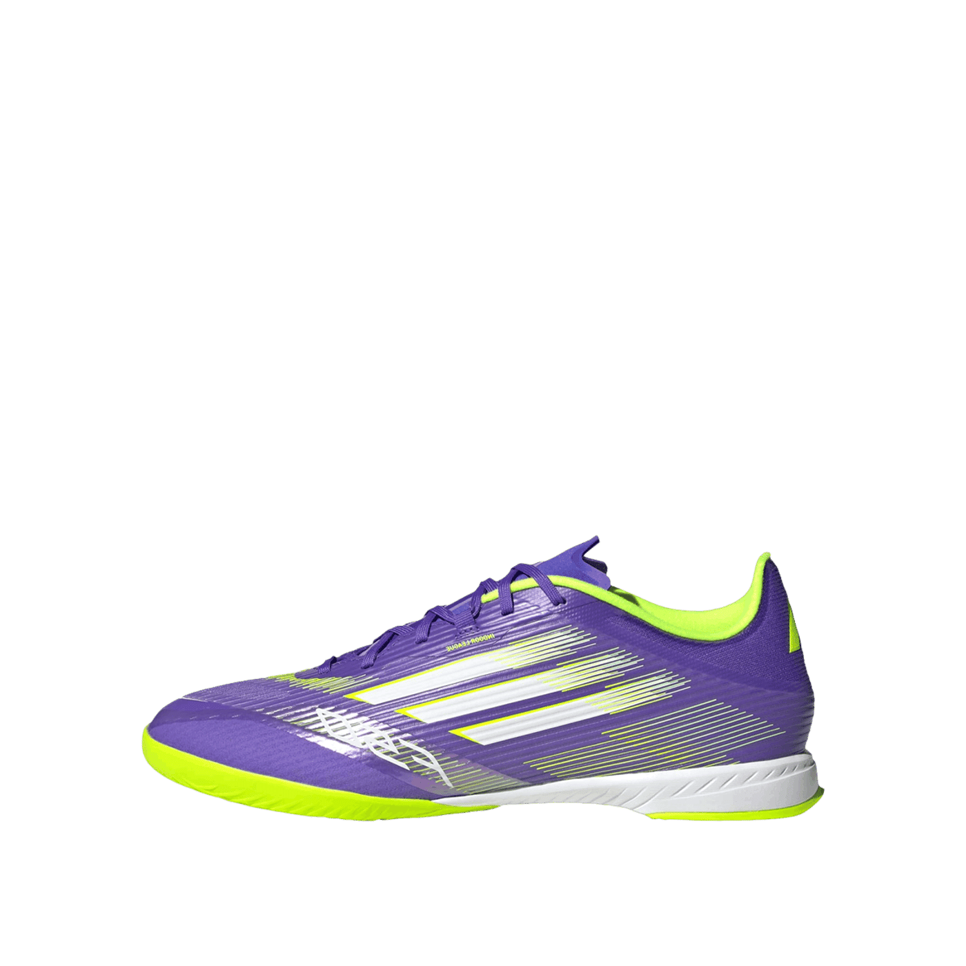 adidas F50 League "Purple/White/Lucid Lemon" | JH7719
