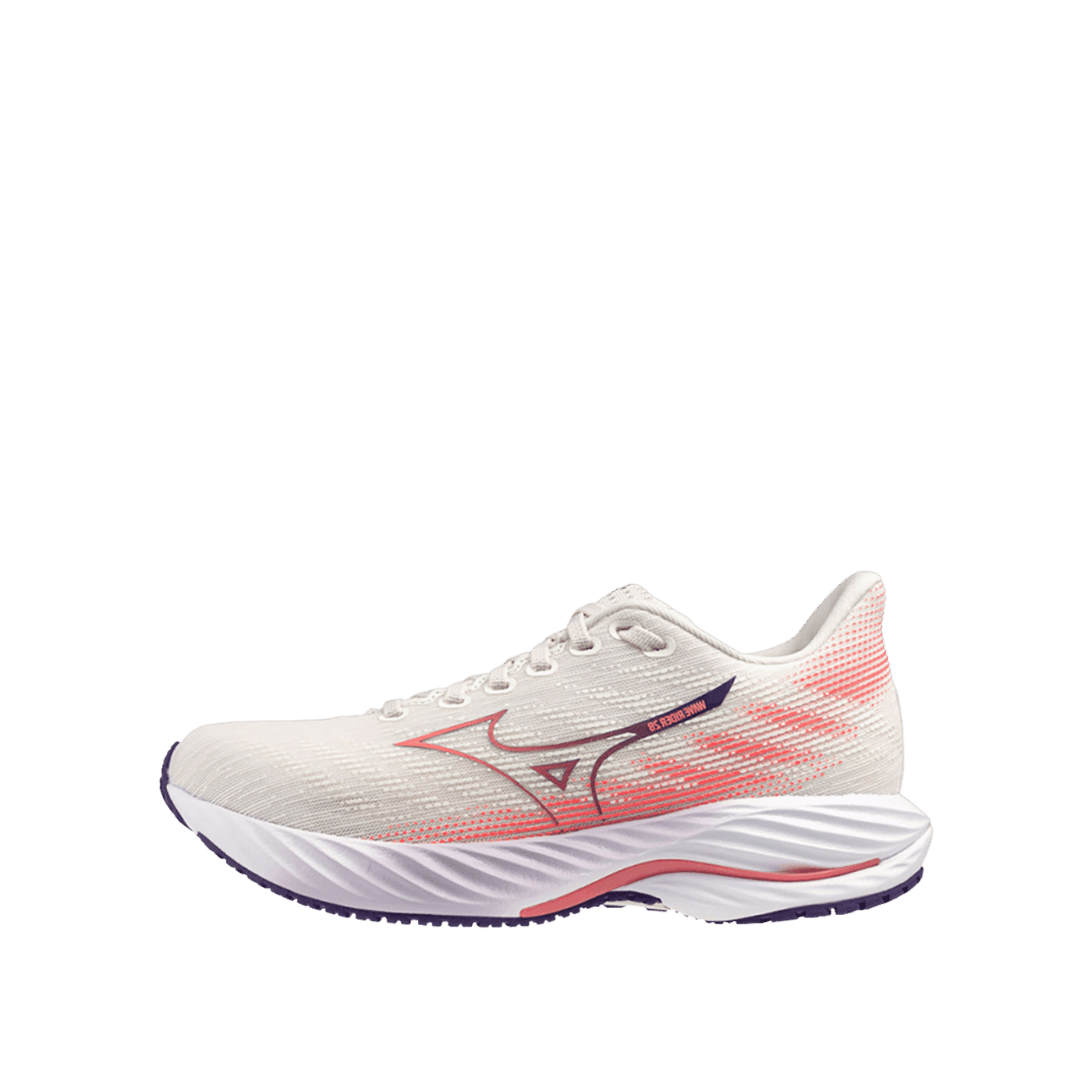 Mizuno Wave Rider 28 "MIZSnowWhite, CamelliaRose, VinI" | J1GD240375