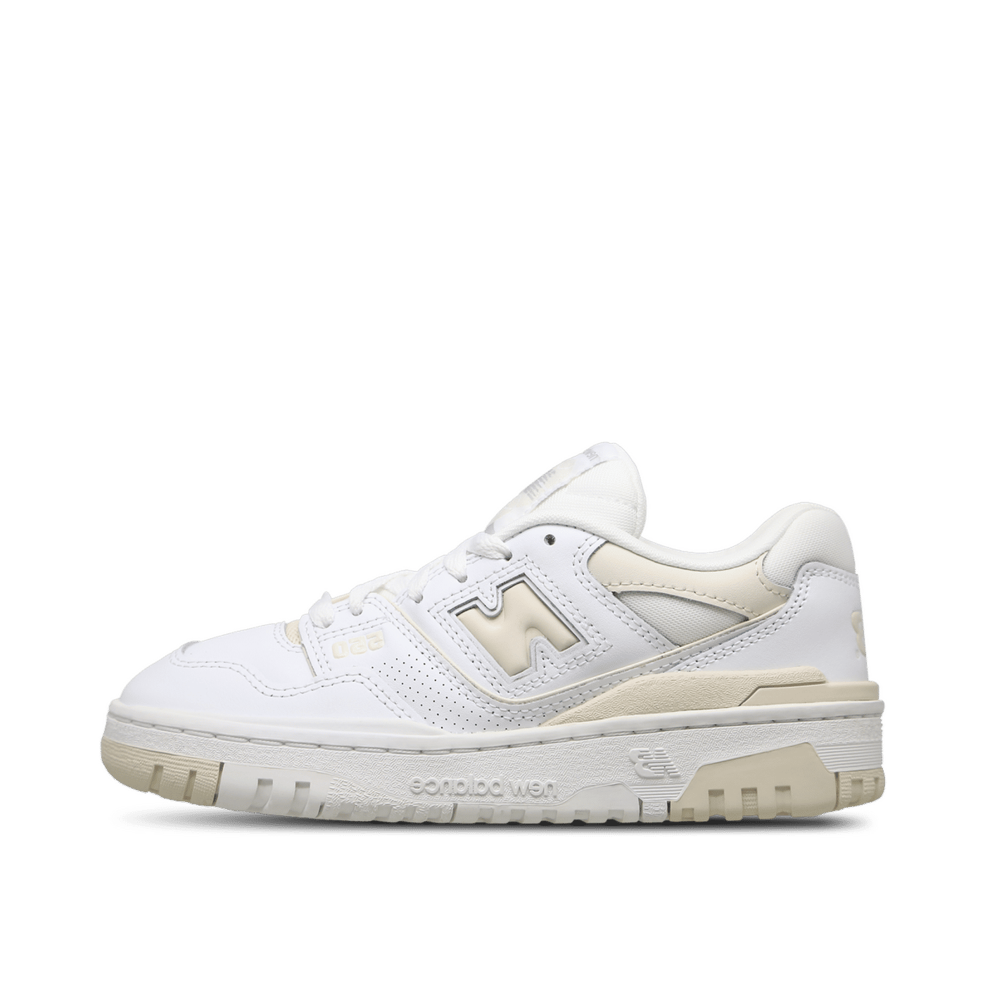 New Balance 550 GS "White/Cream Leather" | GSB550BK