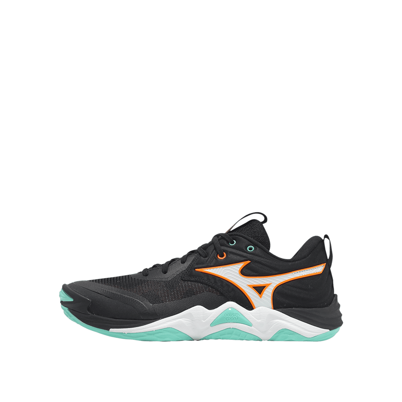 Mizuno Wave Momentum Elite "Black/Tangelo/Ice Green" | V1GA251212