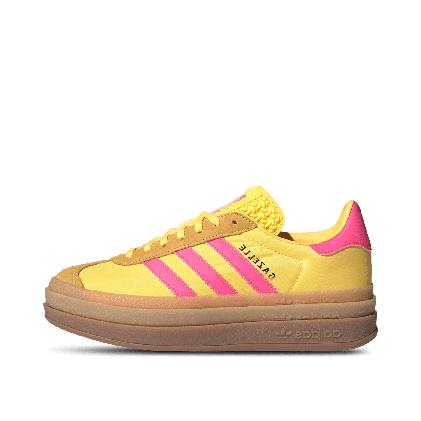 Adidas Gazelle Bold Spark "Lucid Pink/Yellow" | IG4387