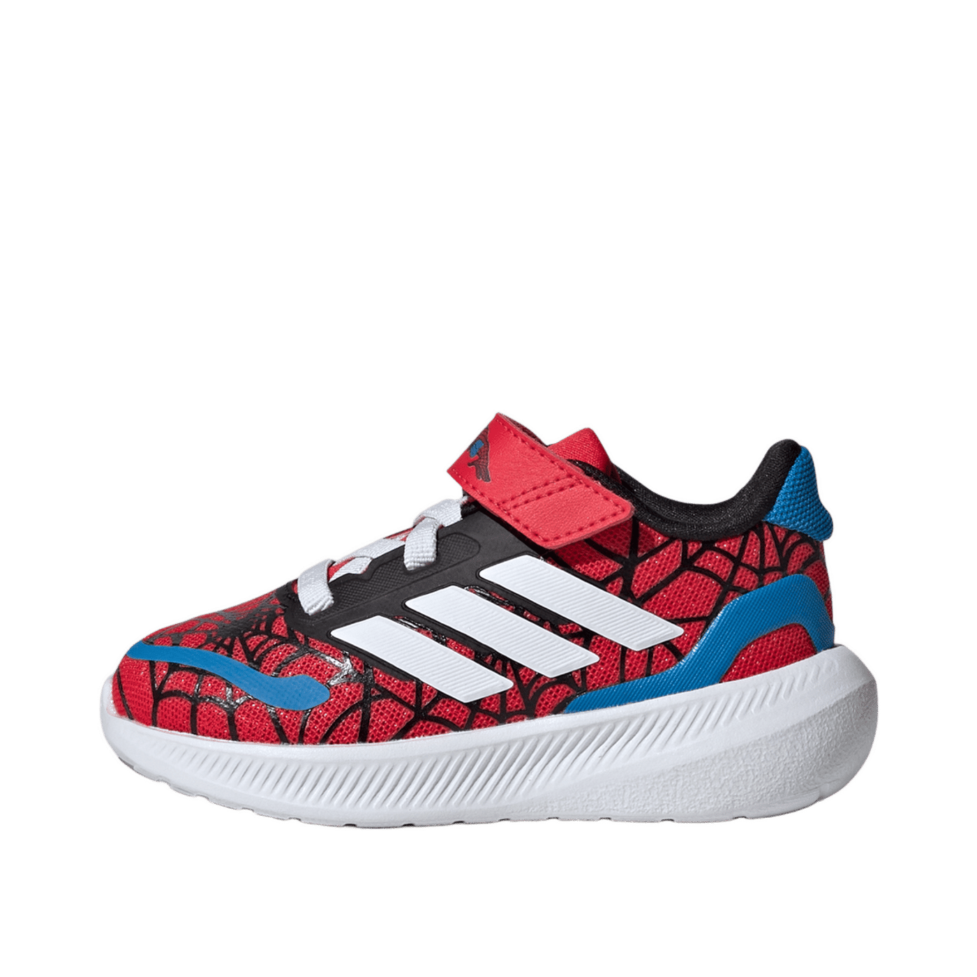 Adidas Marvel Spider-Man Runfalcon 3.0 "Pure Ruby / Cloud White / Bright Blue" | IH8758