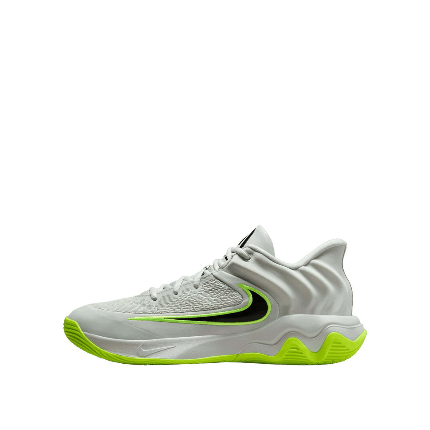 Nike Giannis Immortality 4 "Light Silver Volt Black" | FQ3680-007