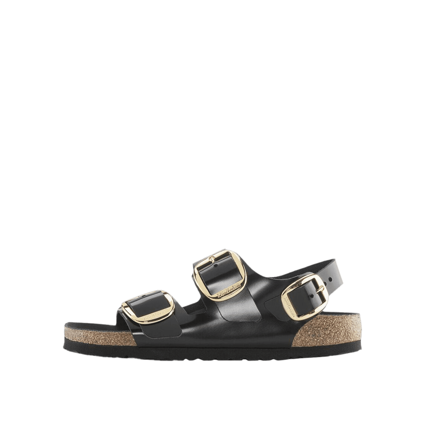 Birkenstock Milano Big Buckle "High-Shine Black" | 1024211