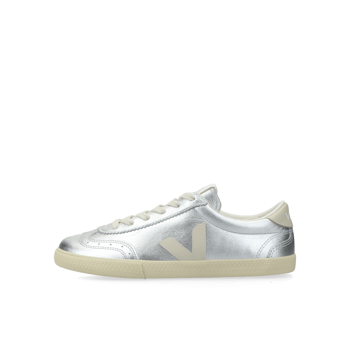 VEJA Volley O.T. Leather "Silver/Stone" | VO2020749