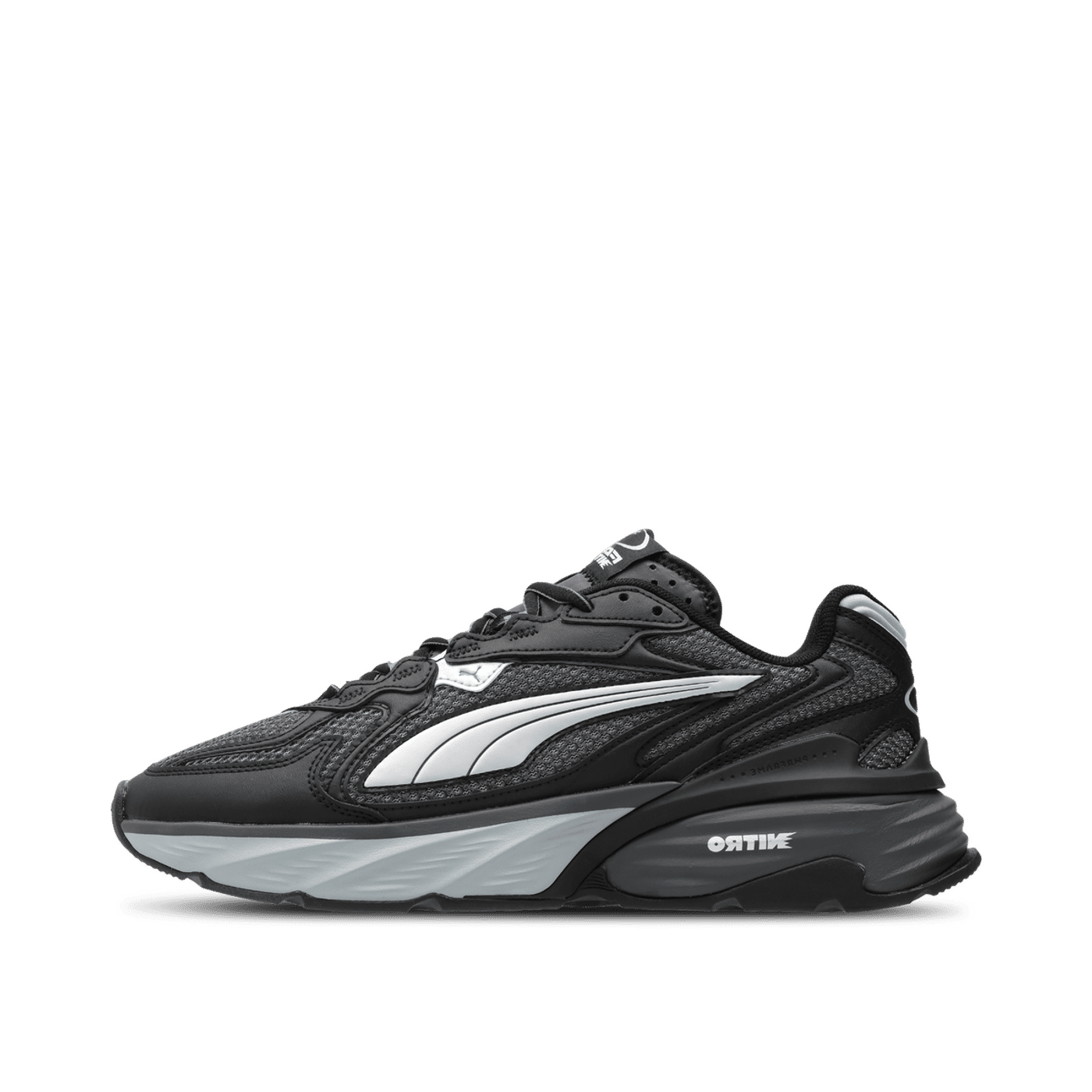 Puma Fade Nitro LS "Black/Cool Dark Gray/Silver" | 406203-03