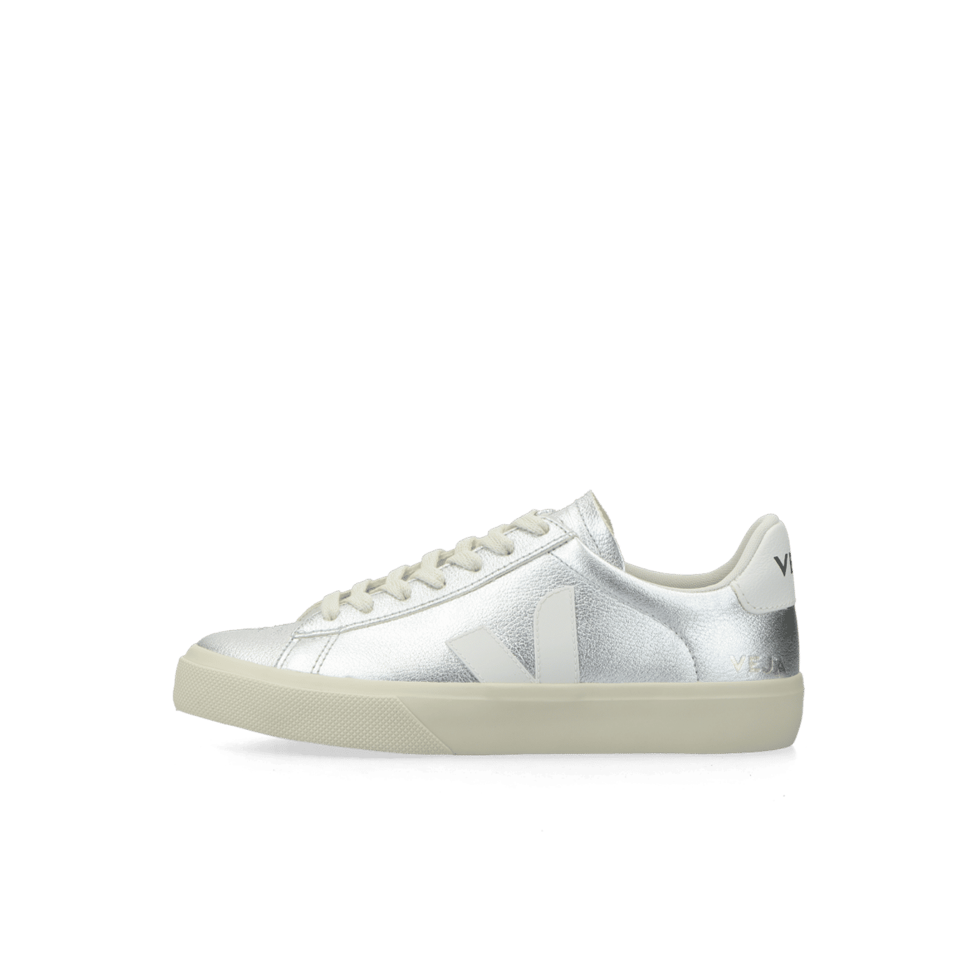 VEJA Campo Chromefree Leather "White/Silver" | CP0502684