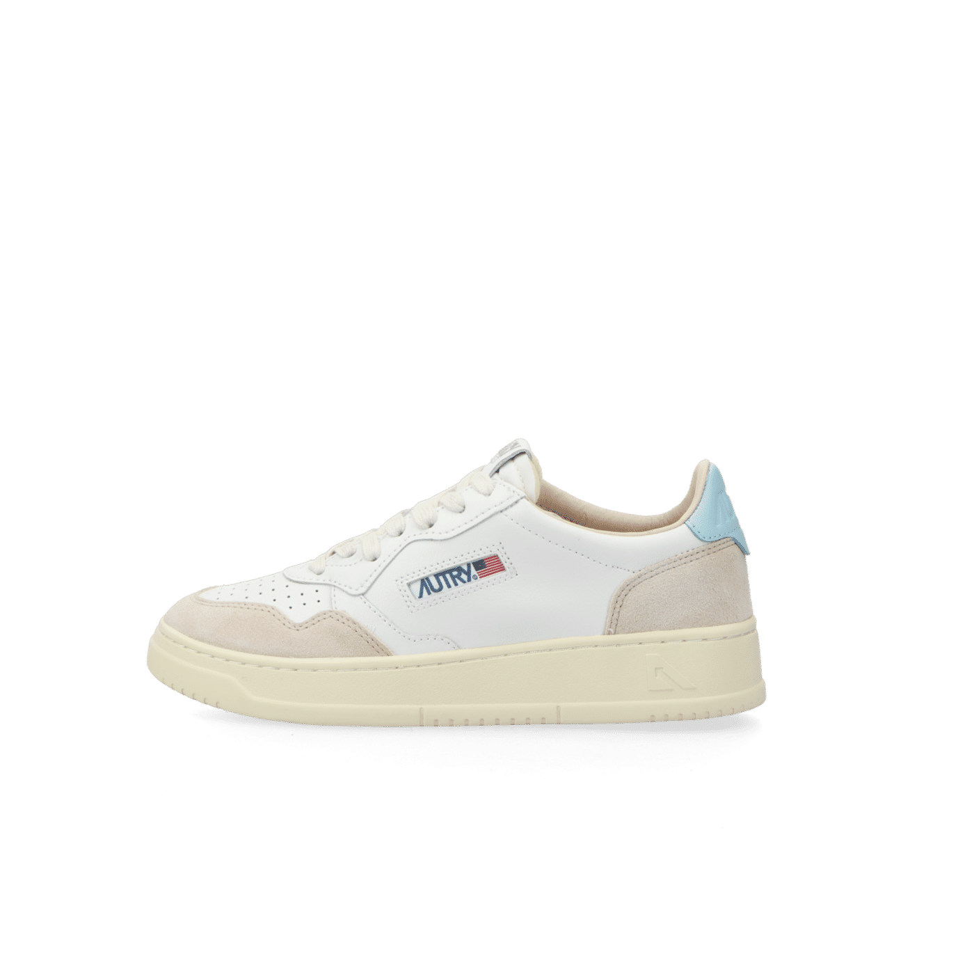 Autry Medalist Low W "White / ST Blue" | AULWLS69
