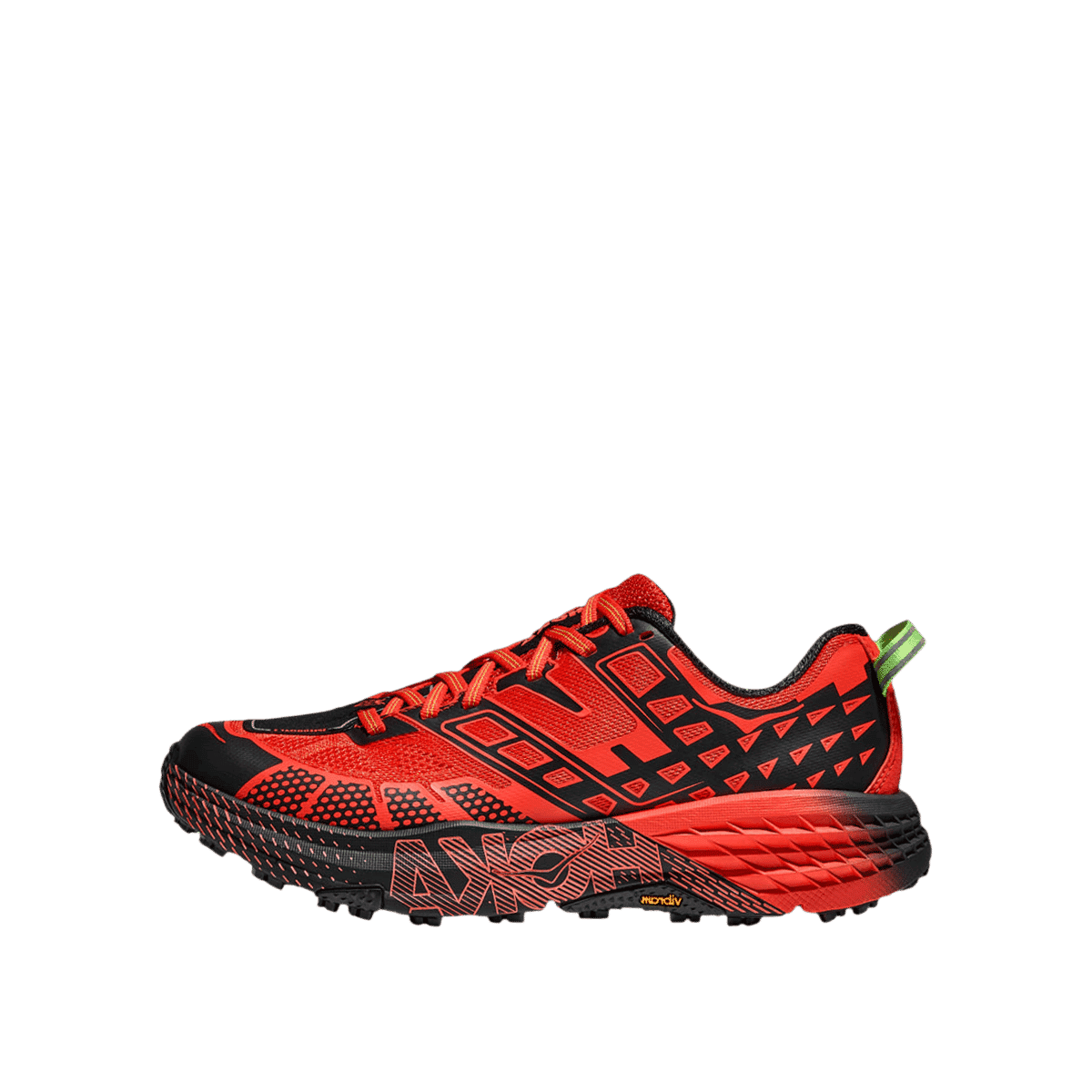 Hoka U Speedgoat 2 LOW "Tomato/Electric Green" | 1162710TLCT