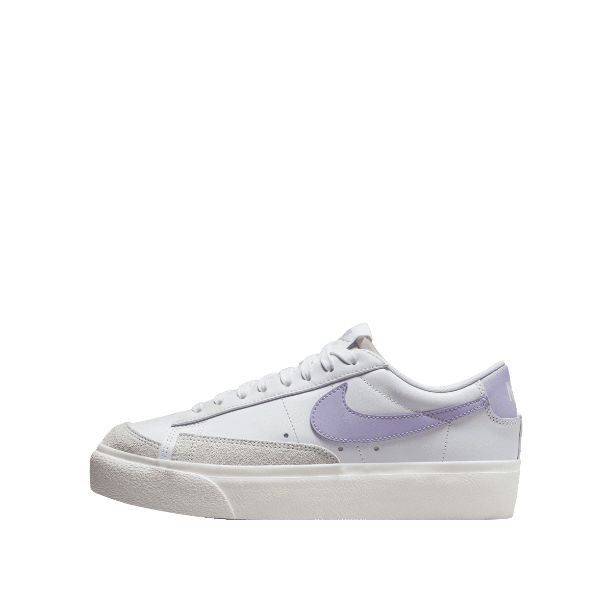 Nike Wmns Blazer Low Platform "White/Violet" | DJ0292-114