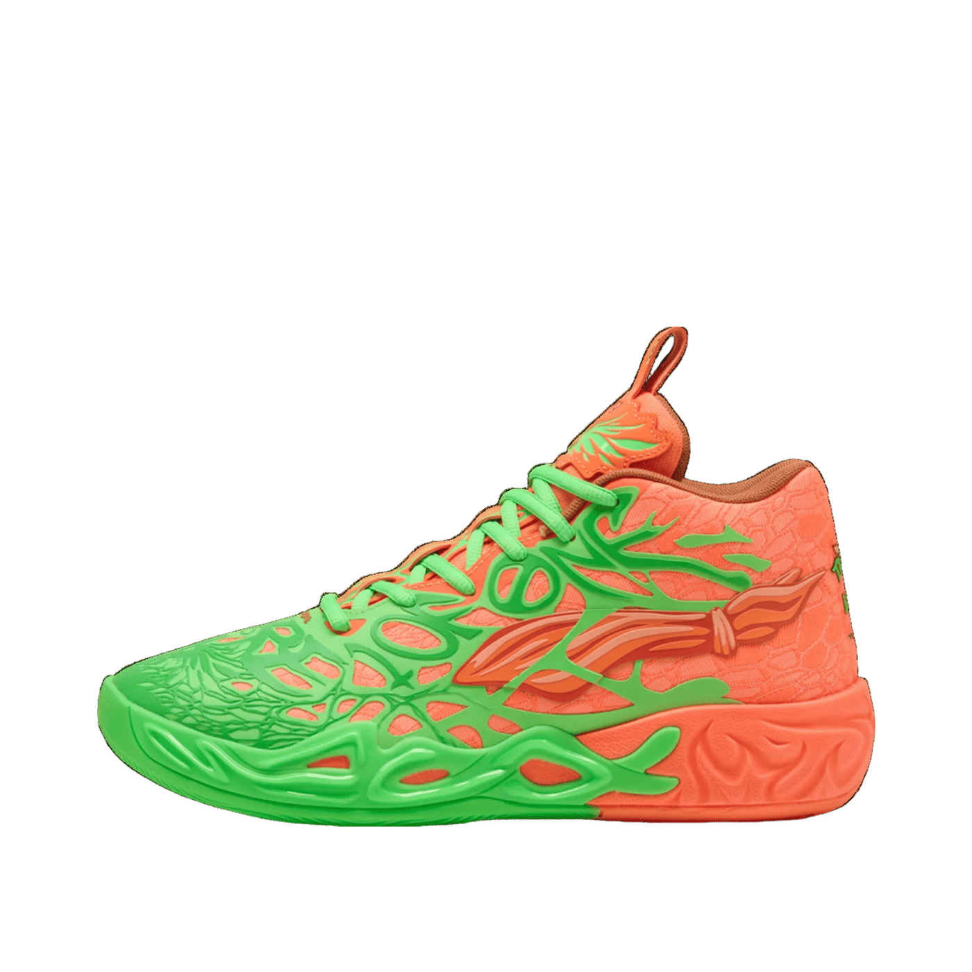 Puma MB.04 TMNT L&M "Fluro Green-PUMA Green-Bright Aqua-Orange Glow" | 311307-01