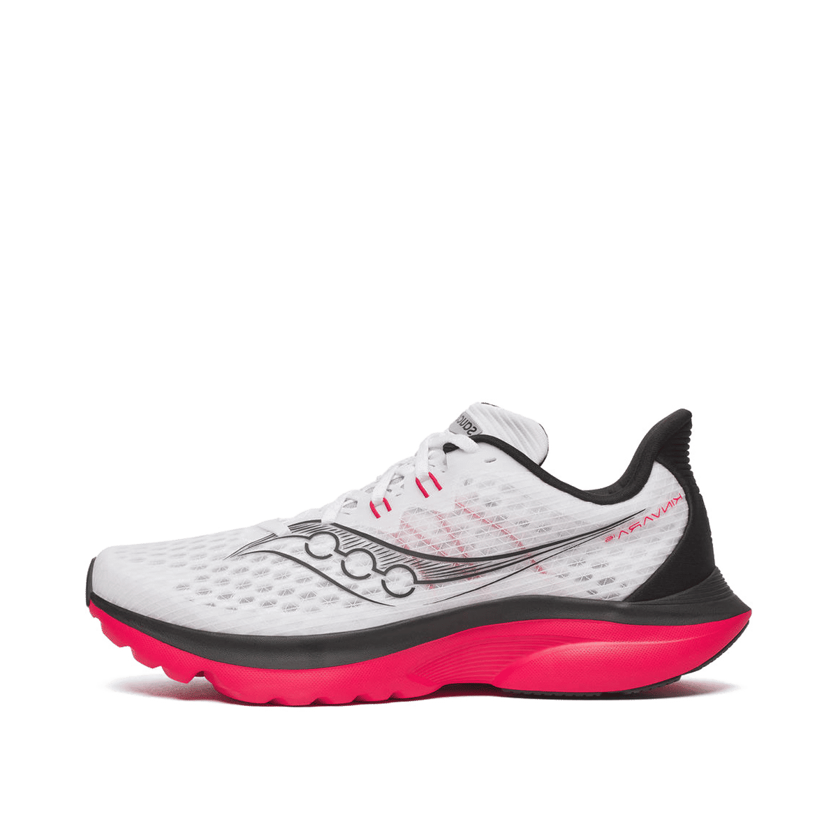 Saucony Kinvara 16 "White/Red" | S210200-1