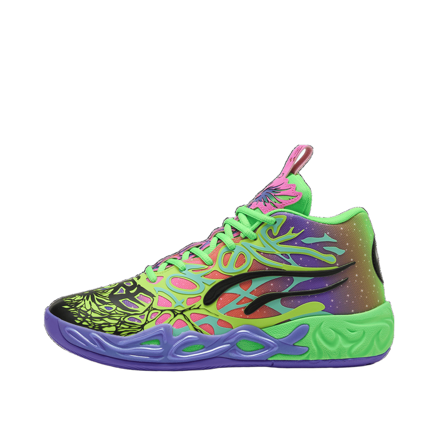 Puma MB.04 "Be You" "Black/Electric Peppermint/Green Pes" | 311309-01