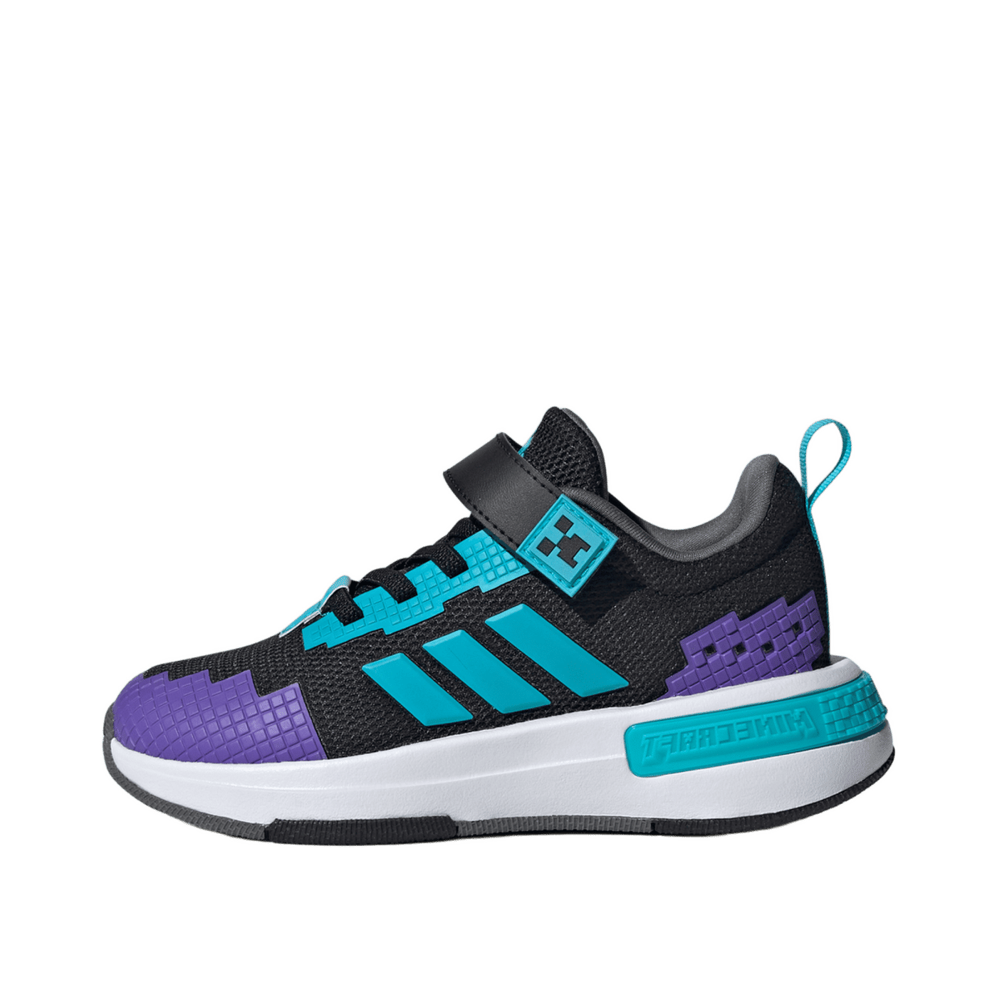 Adidas Minecraft Pro EL "Core Black / Lucid Cyan / Cloud White" | JR1970
