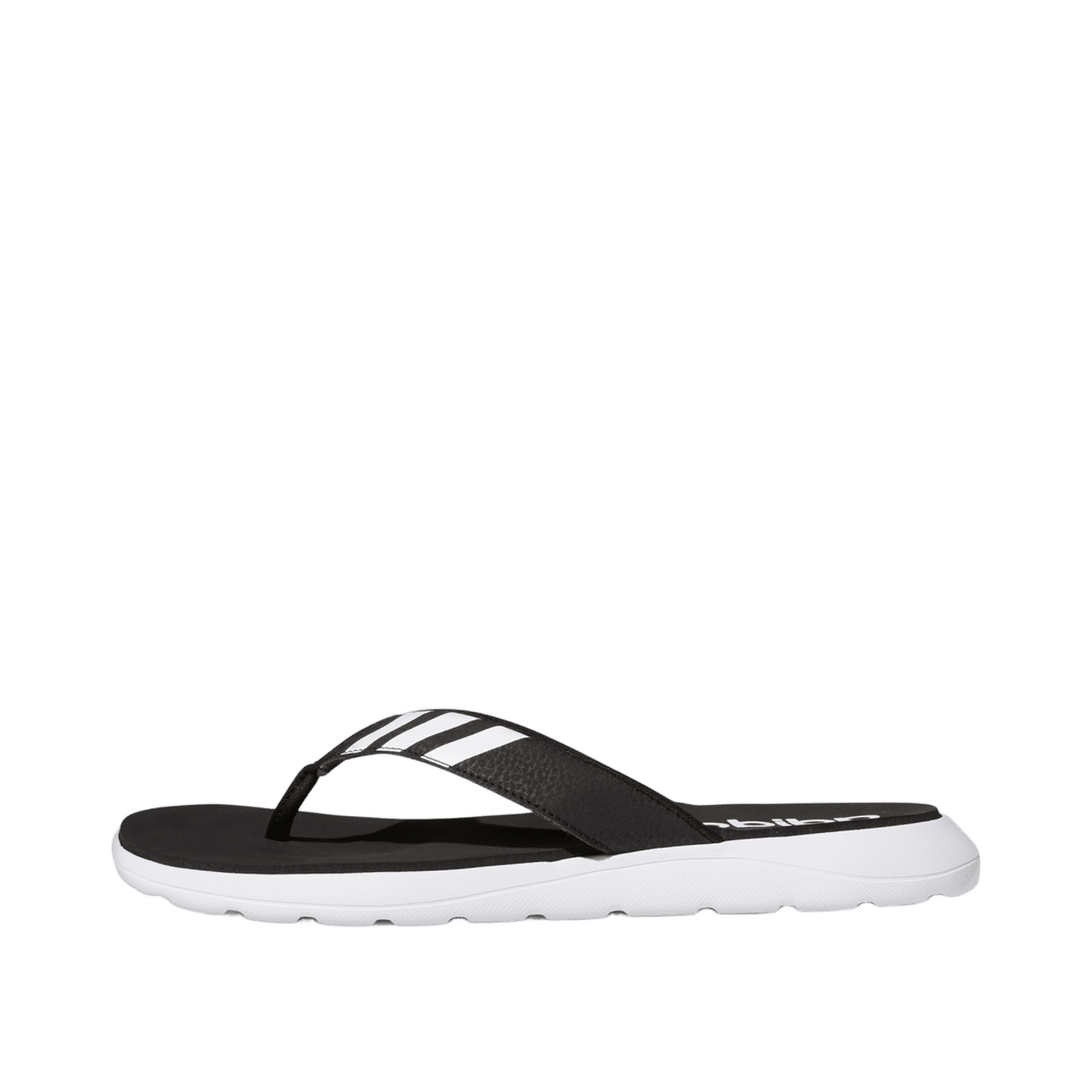 Adidas Comfort Teen "Core Black / Cloud White / Core Black" | EG2069