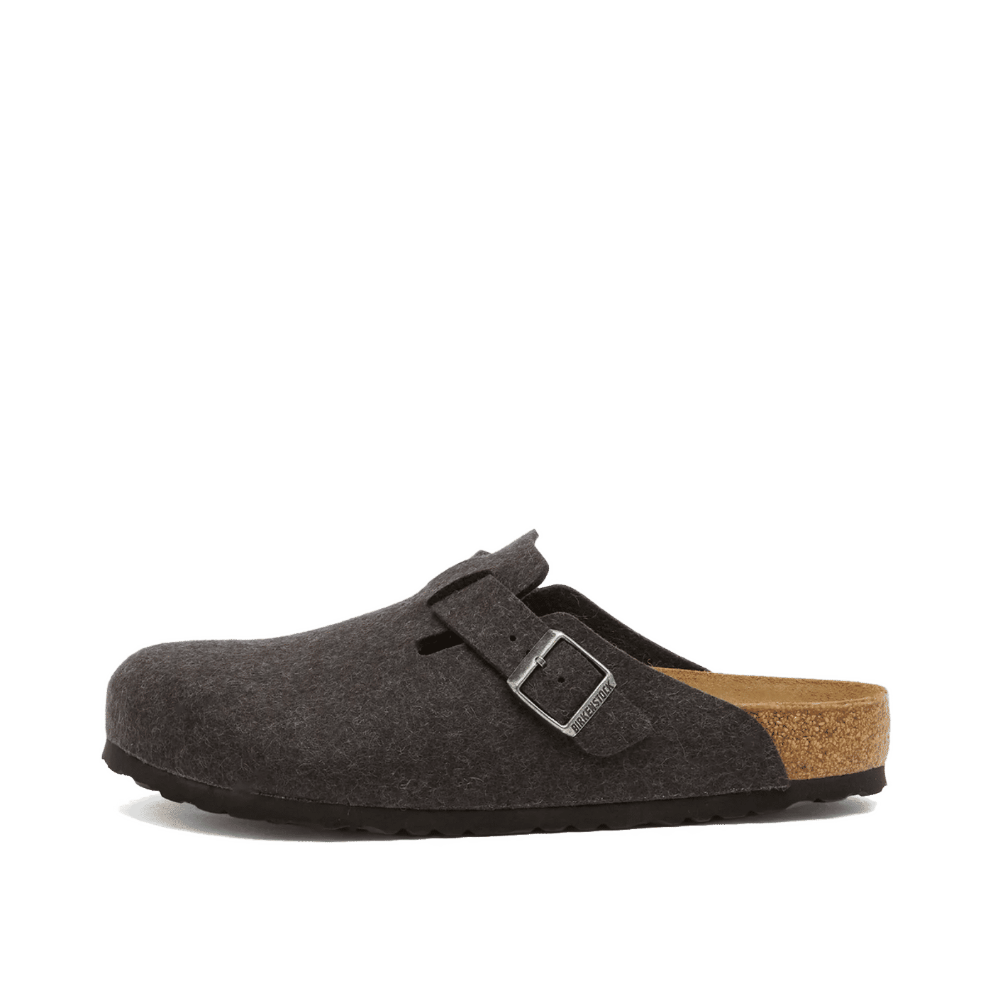 Birkenstock Boston Clog "Anthracite Wool" | 160371