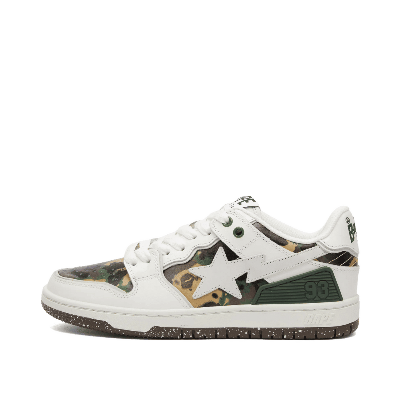 A Bathing Ape Bape Sk8 Sta #2 Wmns "White" | 001FWL302313LWHT