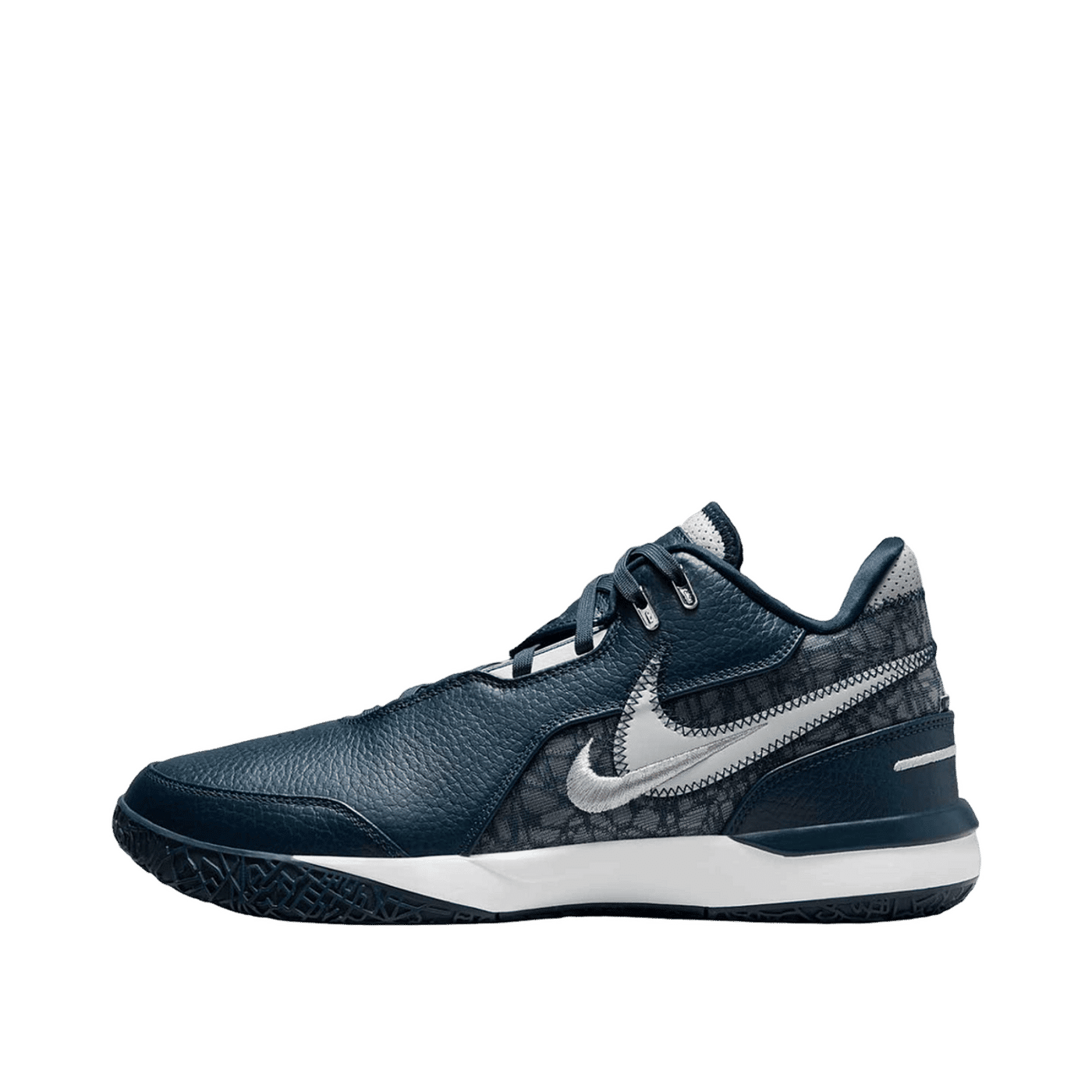 Nike Zoom LeBron NXXT Gen AMPD "Armory Navy/Flat Pewter/Metallic Silver" | FJ1566-400