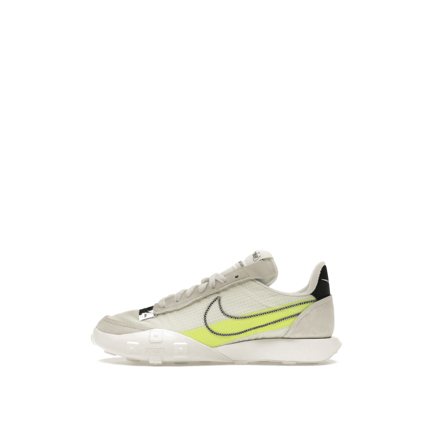 Nike Waffle Racer 2X "Summit White/Volt/Chrome" | DC4467-100