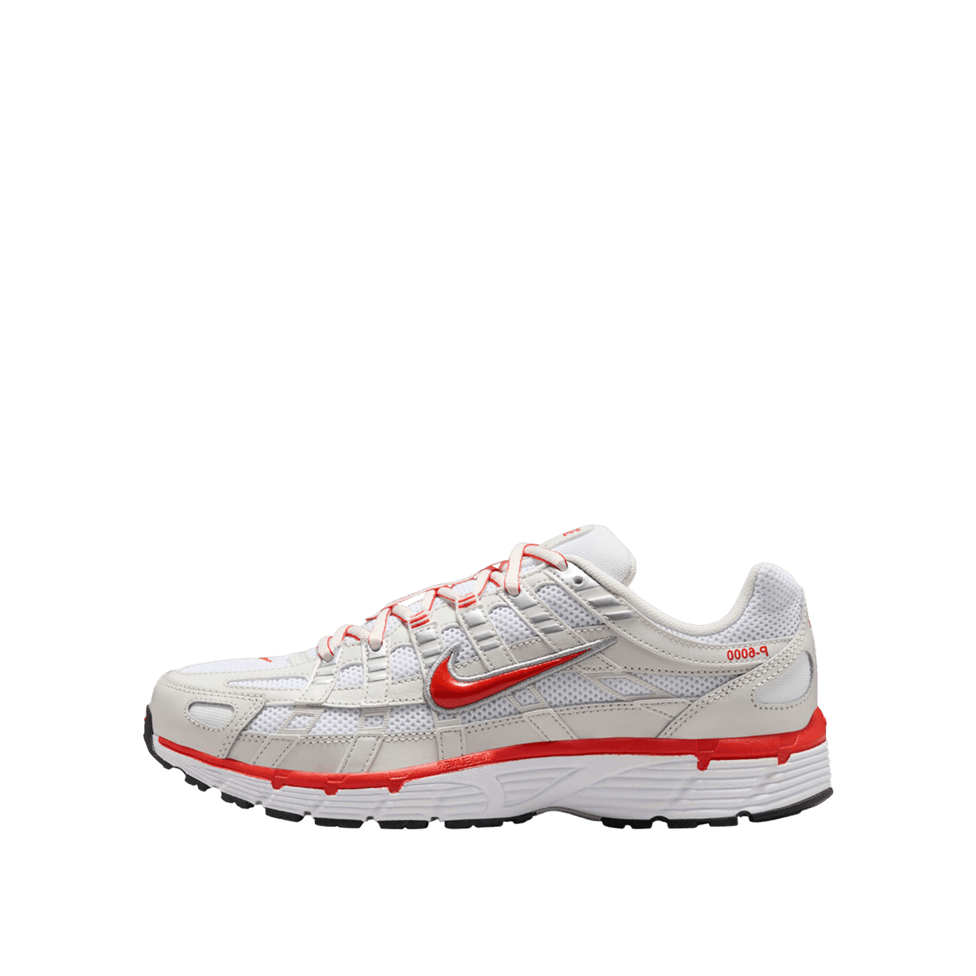 Nike P-6000 Wmns "White/Picante Red-Platinum Tint-Black" | BV1021-107