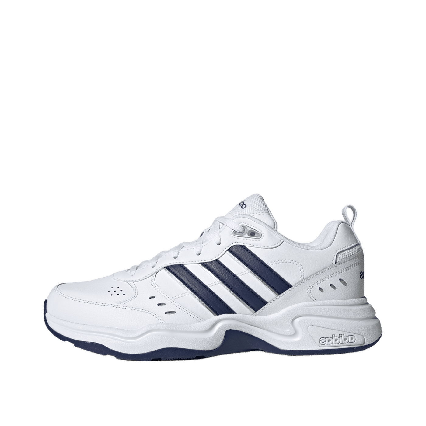 Adidas Strutter "Cloud White / Dark Blue / Matte Silver" | EG2654