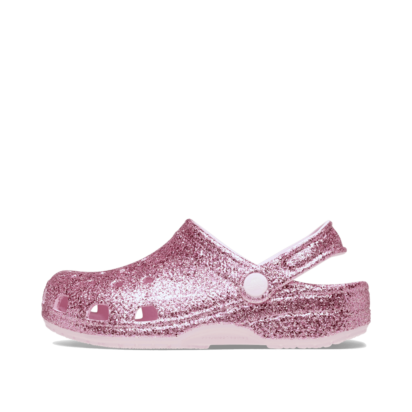 Crocs Classic Chunky Glitter Clog "Pink Milk" | 2119406ZW
