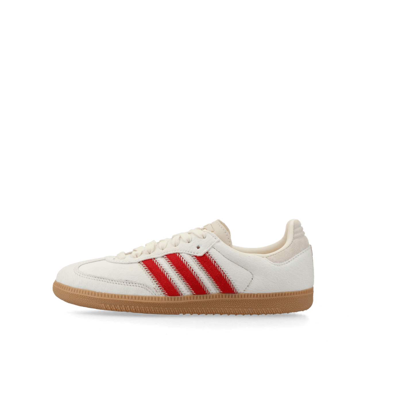 Adidas Samba OG W "Wonder Beige/Crew White/Better Scarlet" | JS3935
