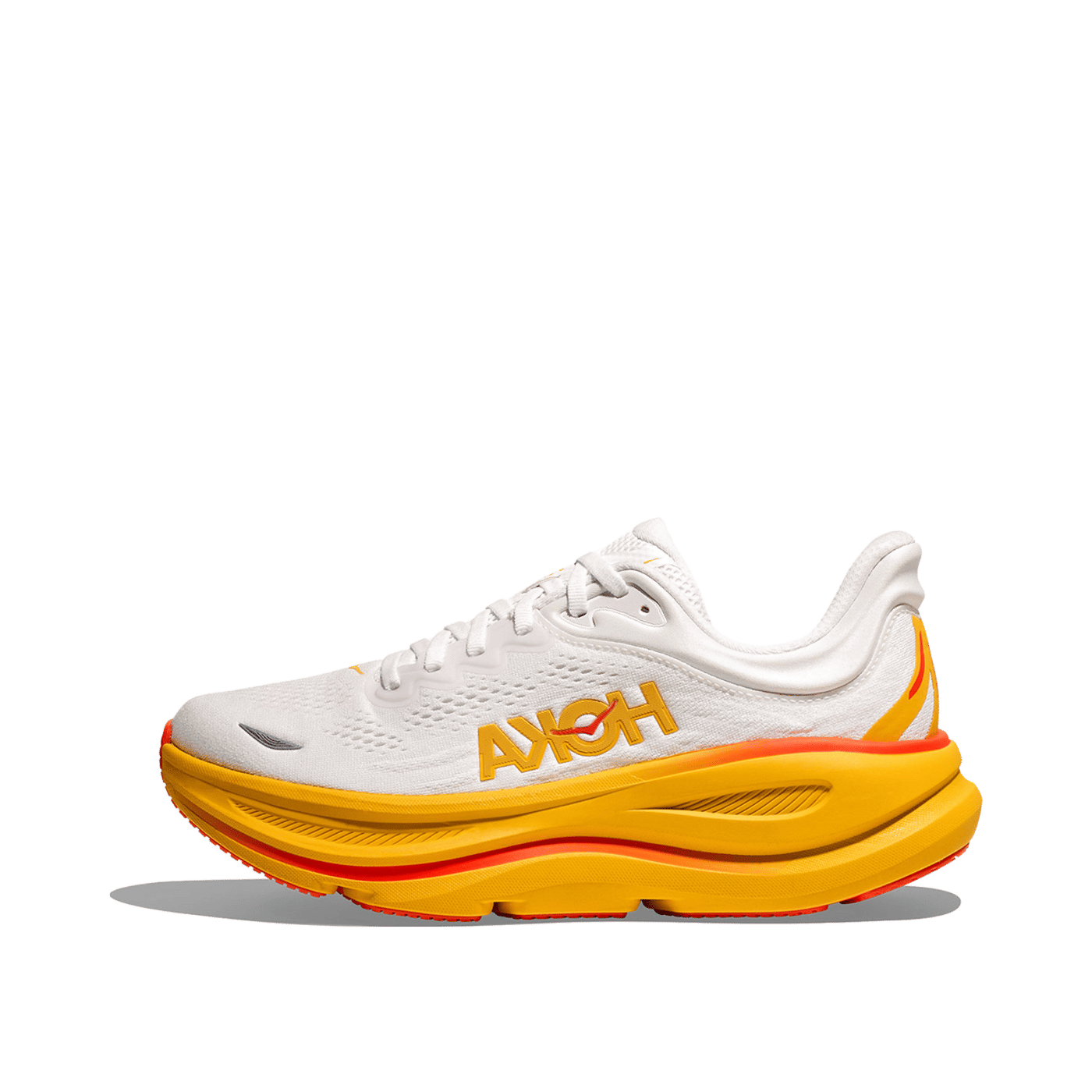 HOKA Wmns Bondi 9 'Frost Sunflower' | White | Women's Size 8
