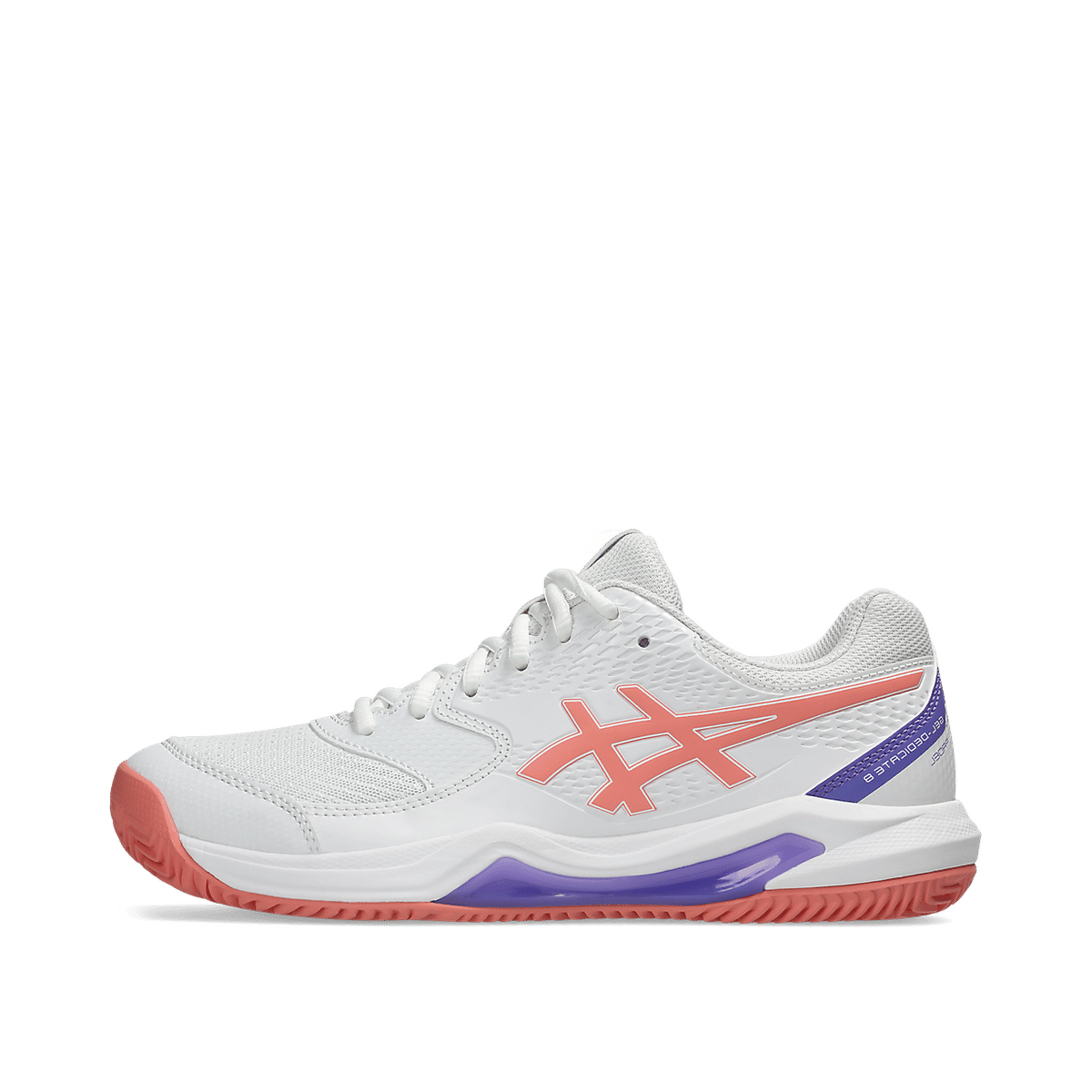 ASICS Gel-Dedicate 8 Padel "White/Guava" | 1042A241-105