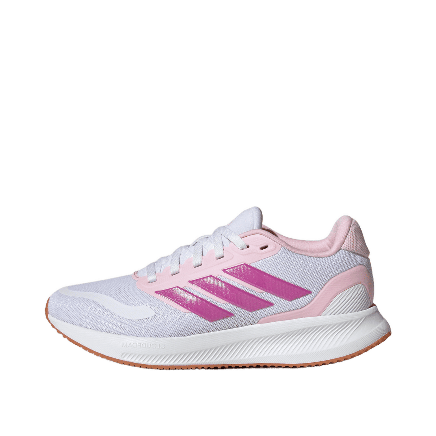 Adidas Runfalcon 5 "Cloud White / Clear Pink / Gum" | JP9396