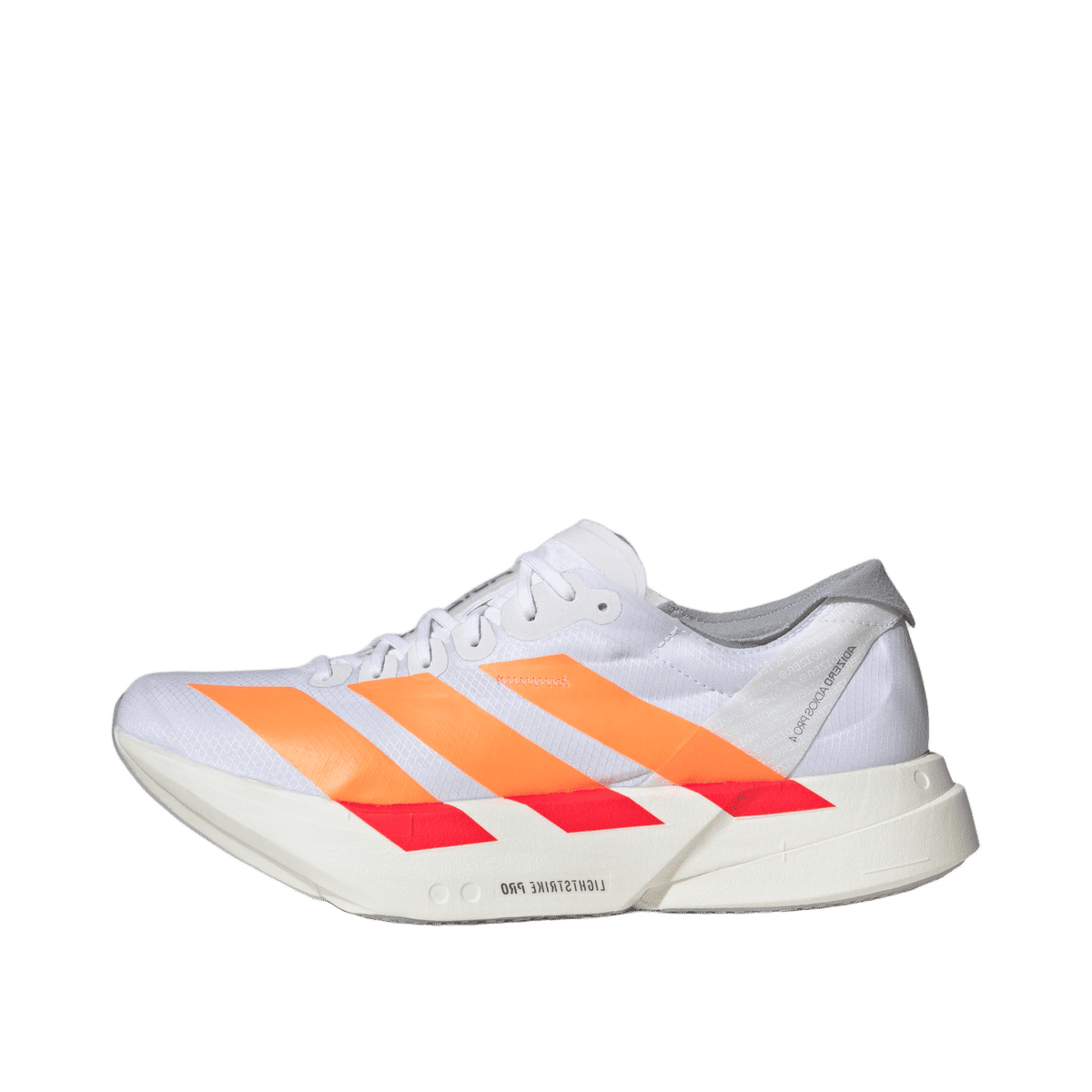 Adidas Adizero Adios Pro 4 "Cloud White / Lucid Orange / Lucid Red" | JR7088
