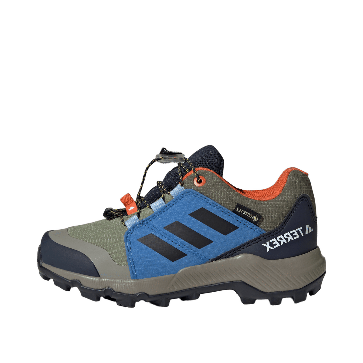 Adidas Terrex GORE-TEX "Tent Green / Core Black / Ray Blue" | JR9073