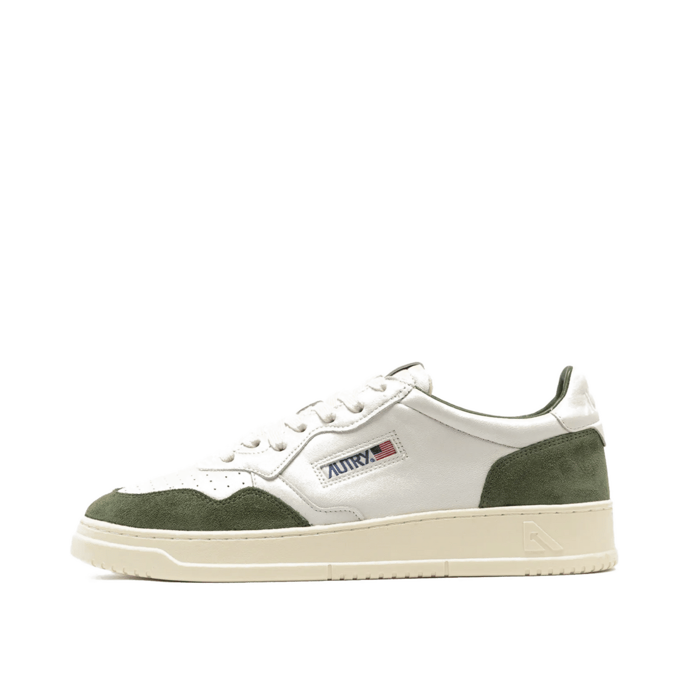 Autry Medalist Low "White/Military" | AULMGS40