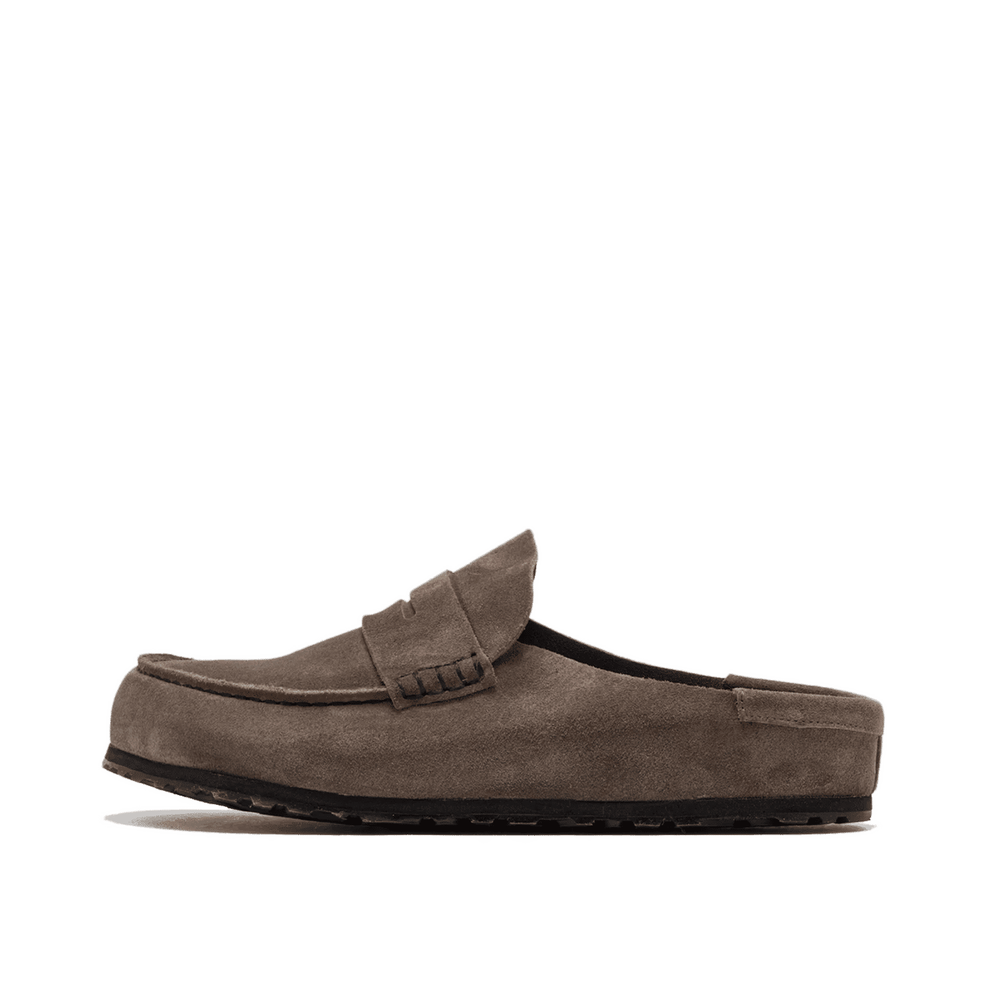 Birkenstock Naples Wrapped "Concrete Gray" | 1029672