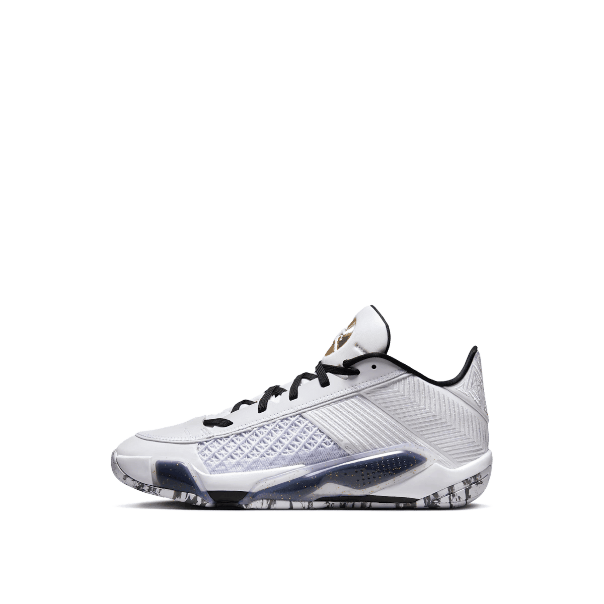 Air Jordan 38 "Metallic Gold/Black/Coconut Milk" | FD2326-107