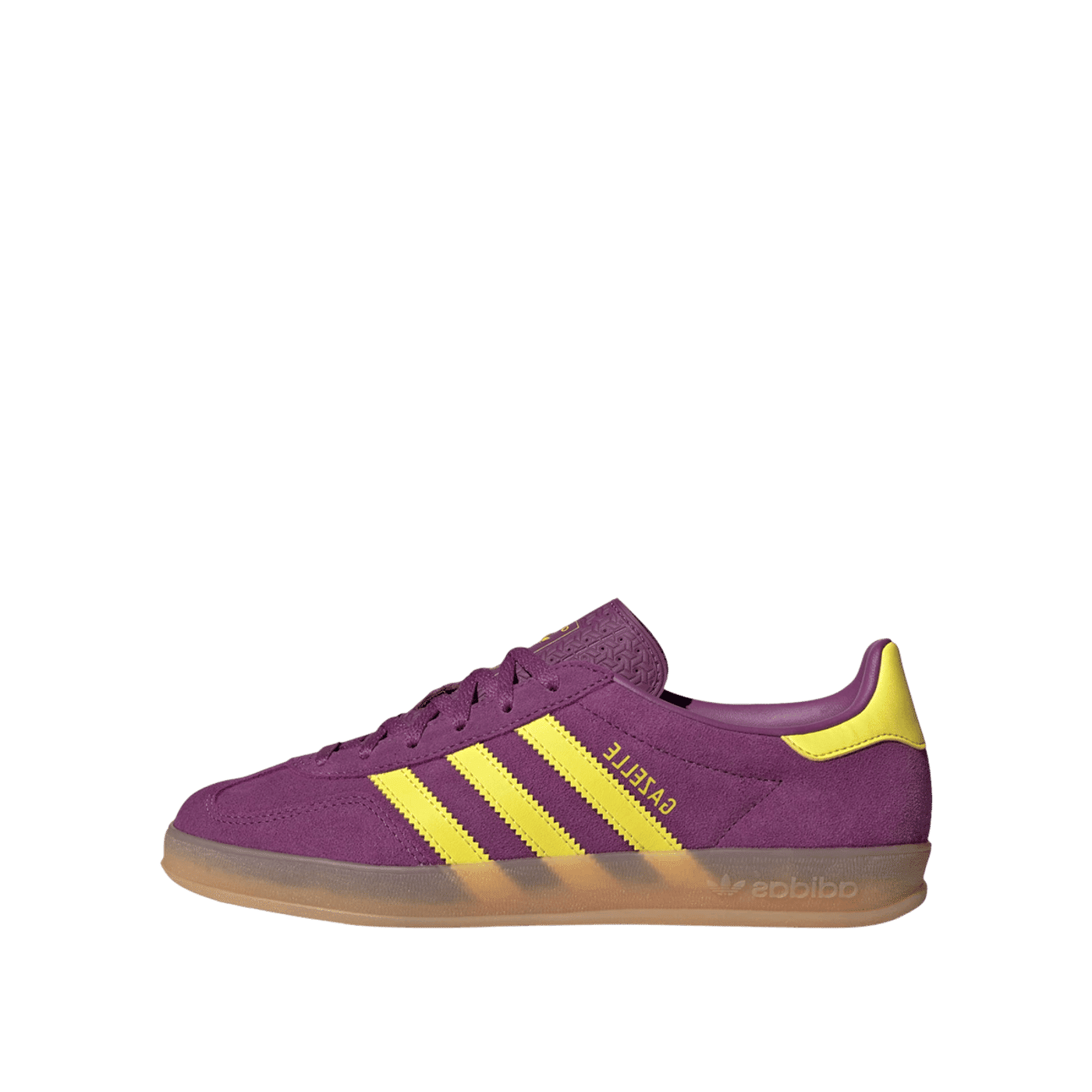 Adidas Gazelle Indoor W "Rich Mauve/Bright Yellow/Gum" | JS1415