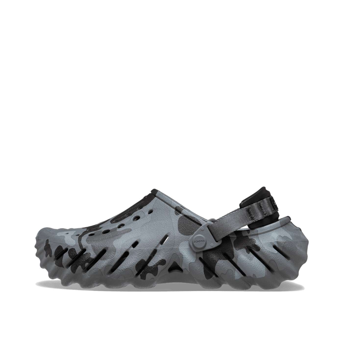 Crocs Echo Duck Camo Clog "Charcoal/Black" | 211981082
