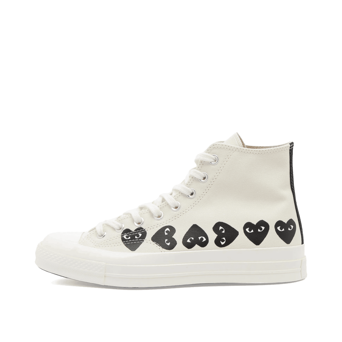 Comme des Garcons Play Multi Heart Chuck Taylor All Star '70 High "Beige" | P1K1272