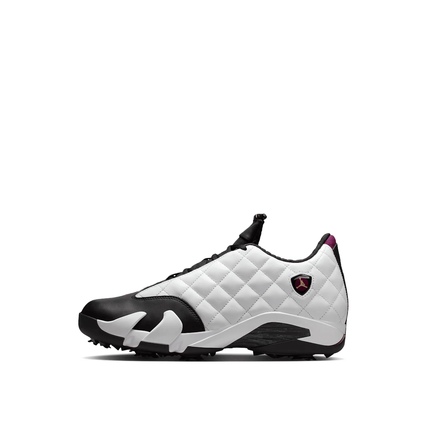 Air Jordan 14 Retro Golf NRG "White/Bordeaux/Black" | IB1828-100