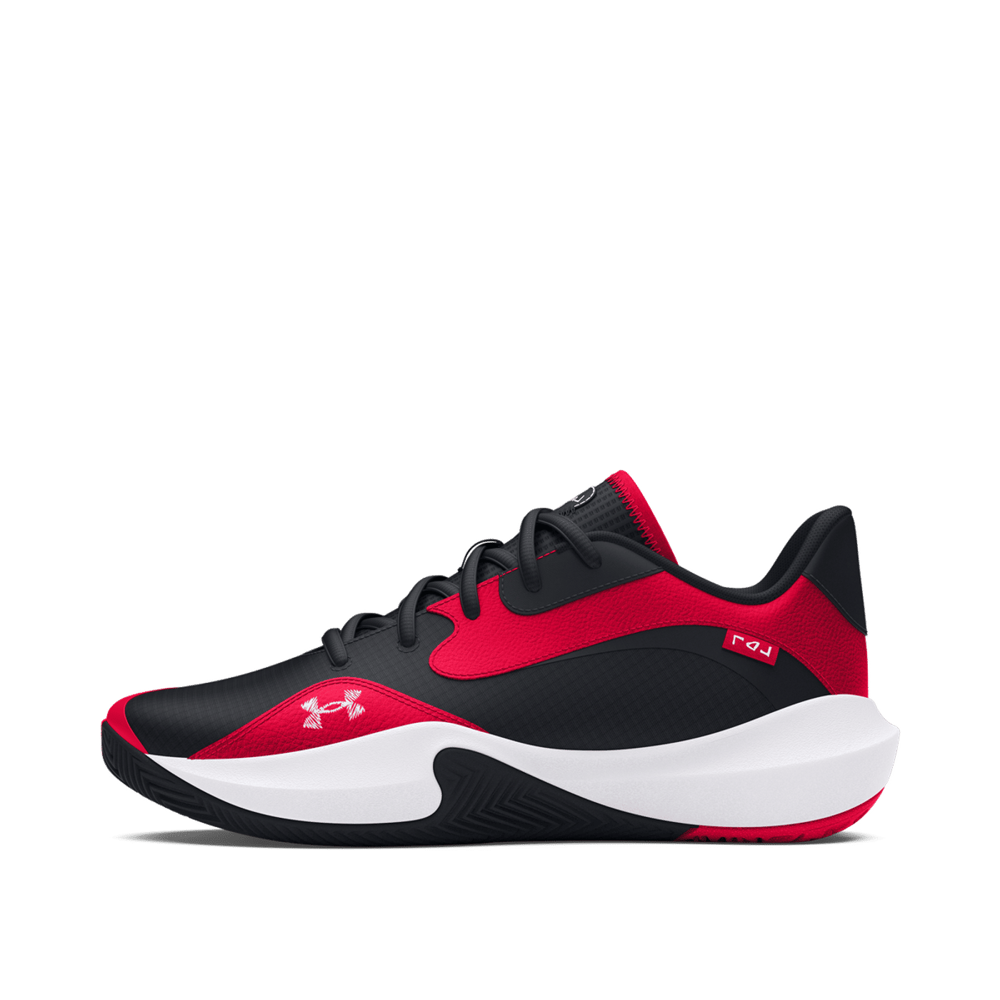 Under Armour Lockdown 7 Low "Red/Black/White" | 3027646600