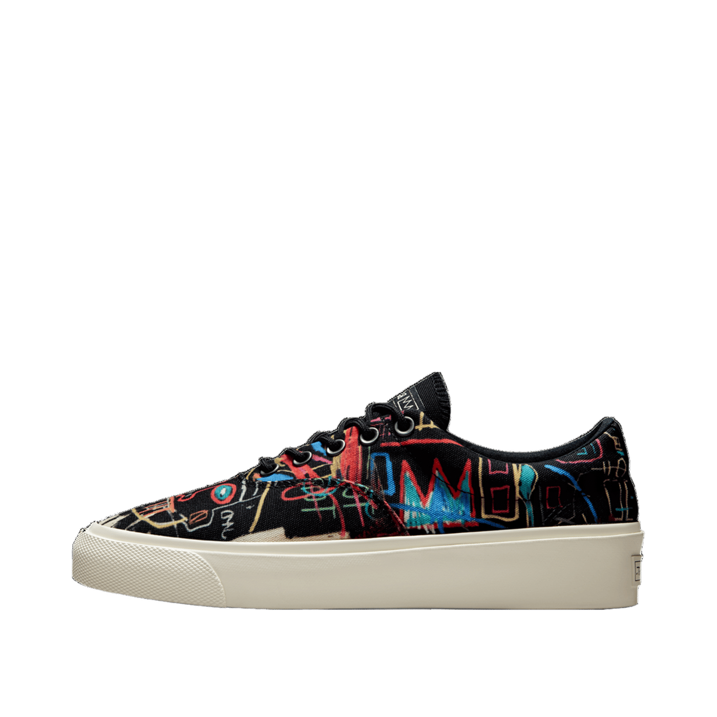 Jean-Michel Basquiat x Converse Skid Grip "Black/Multi/Egret" | 172584C