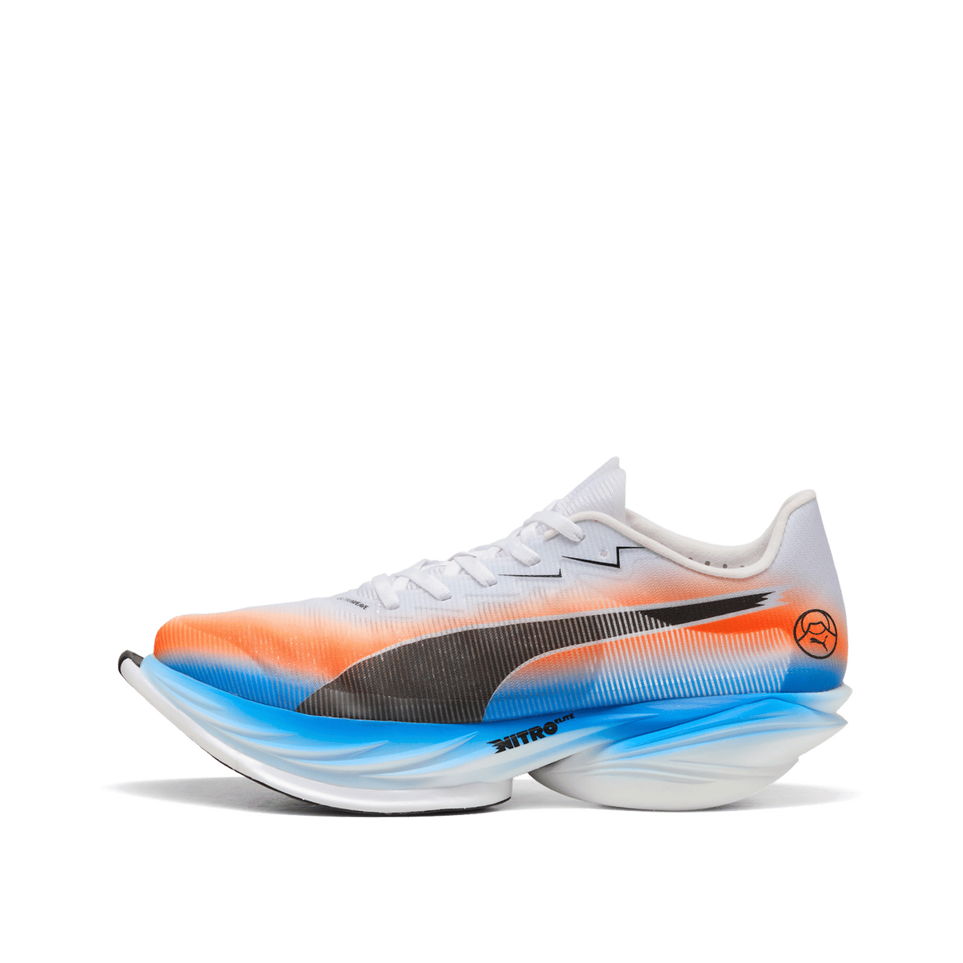 Puma FAST-R NITRO Elite 3 "White/Heat Fire/Black" | 313418-01