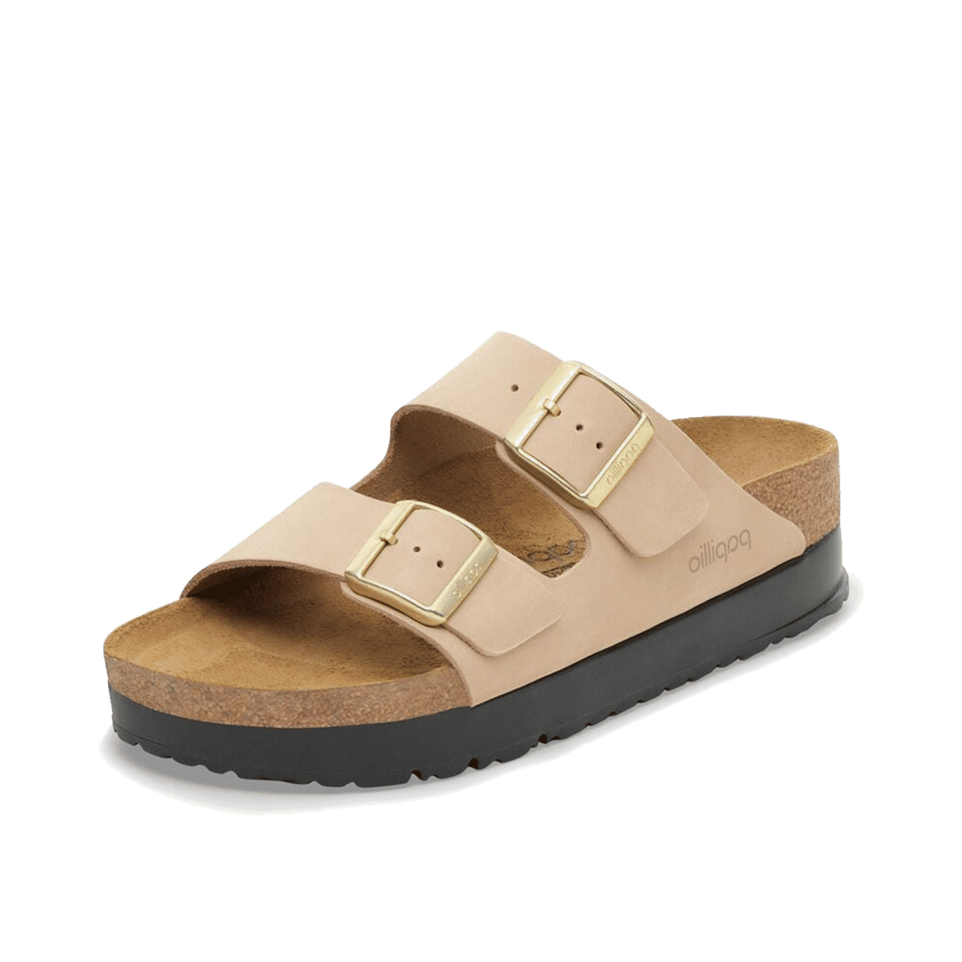 Birkenstock Arizona PAP Flex Platform Nubuck Leather Narrow Fit Wmns "Light Brown" | 1028379